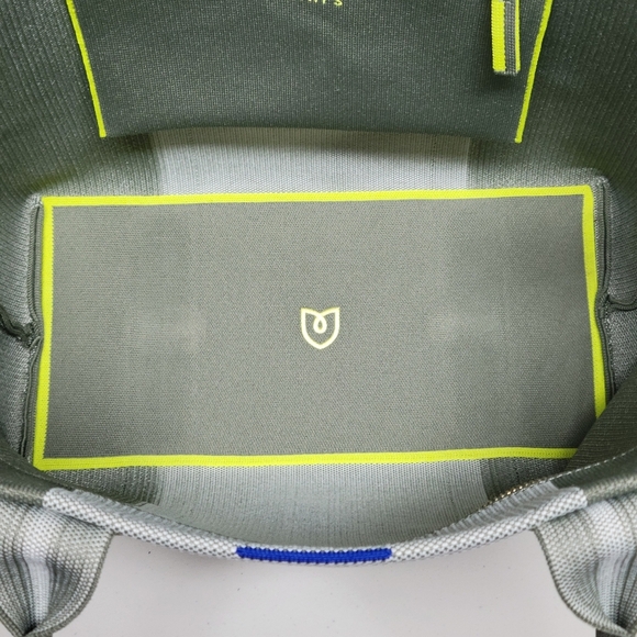 Rothy's THE ESSENTIAL Tote In Hillside Green Tote Bag. - Picture 12 of 16